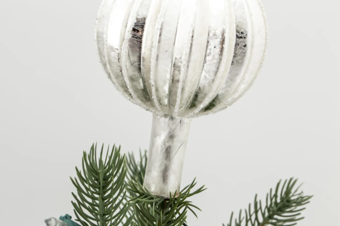 Boules De Noël|Boules De Noël<Flamant ROSARIA, Pic de Noël Or