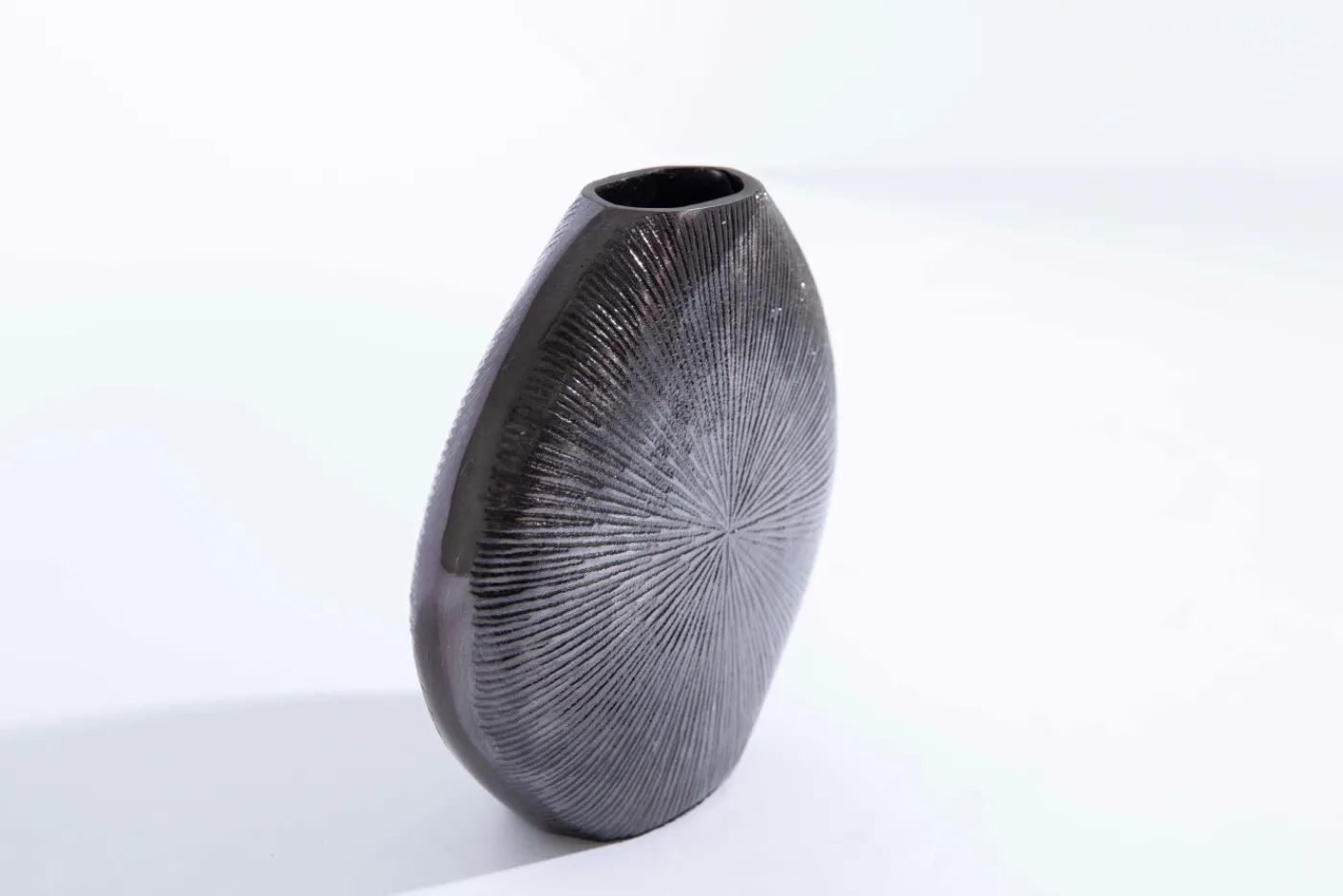 Pots Et Vases|Décoration<Flamant ROWIN, vase, métal, , S Noir