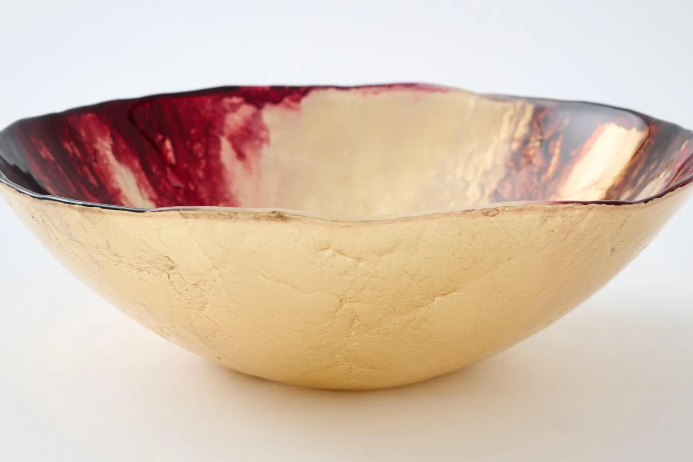 Plats|Plats<Flamant RUBIO, coupe, verre, S Rouge