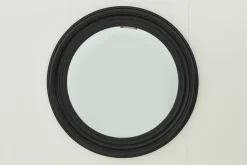 Miroirs|Décoration<Flamant SAFIYA, miroir, rond, Noir