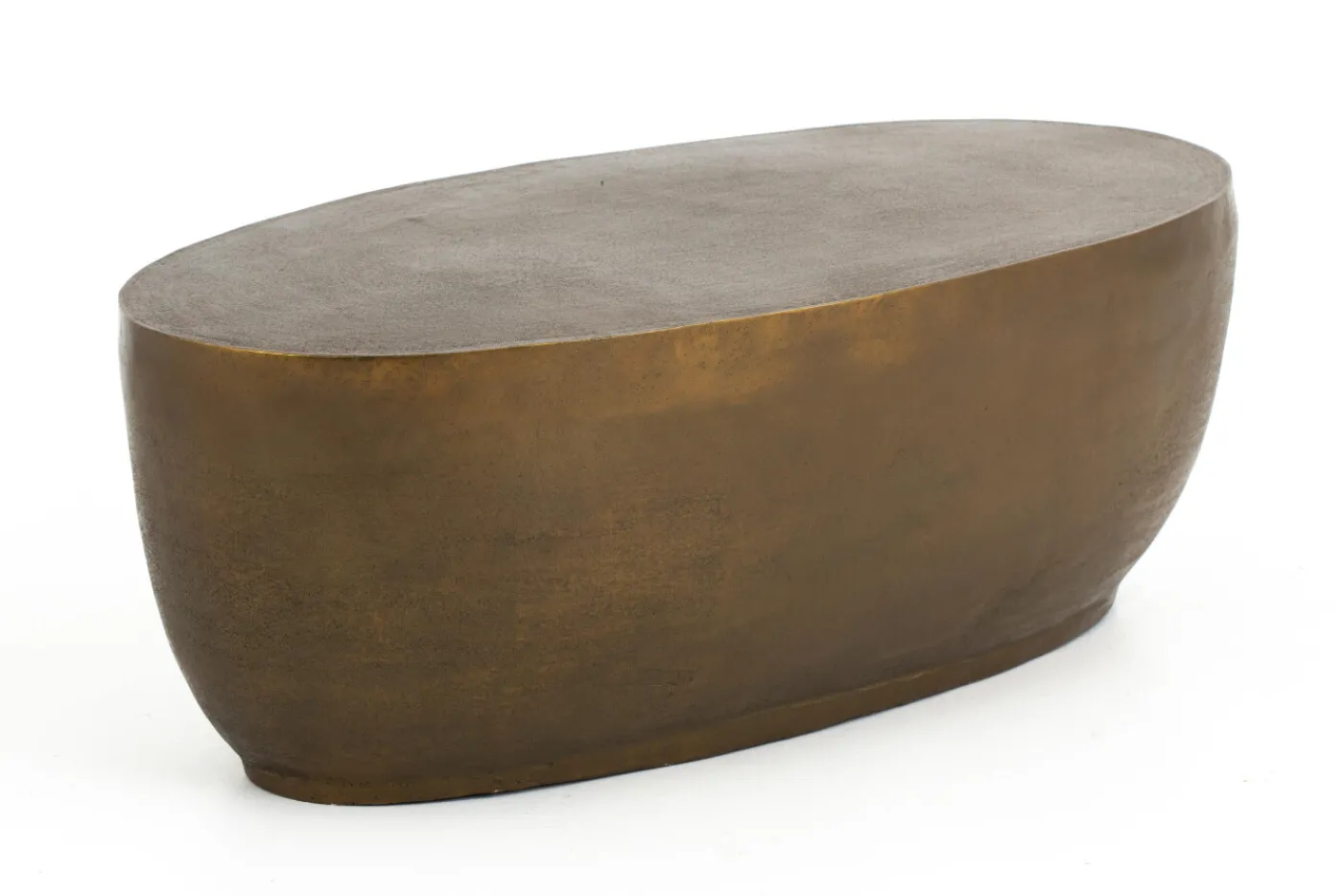 Tables De Salon|Tables De Salon<Flamant SALAMANCA, table basse, ovale, métal Or