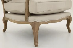 Fauteuils|Sièges<Flamant SALLY, fauteuil, lin naturel Blanccassé