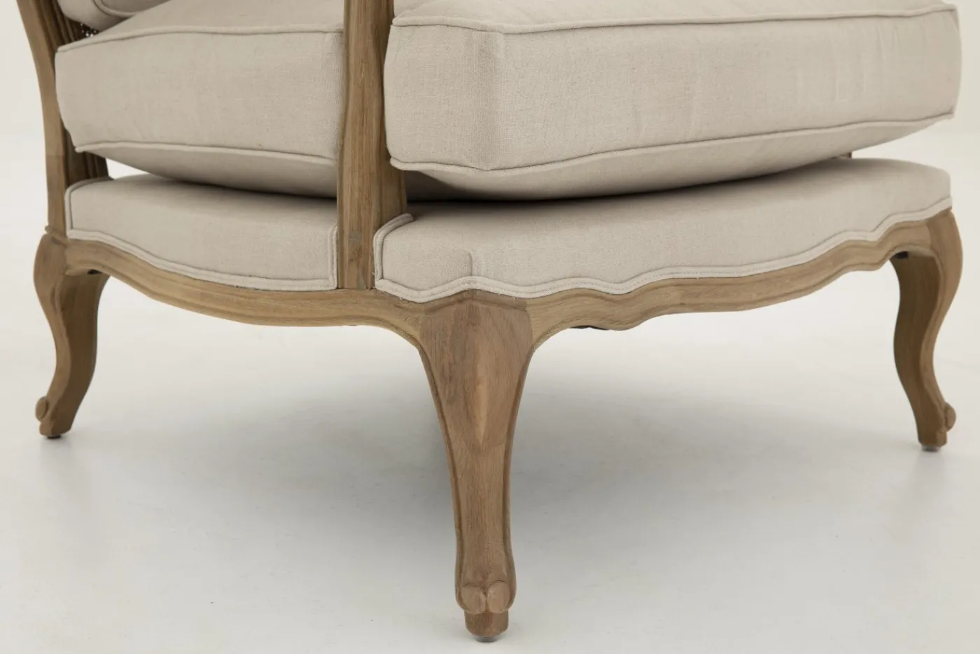 Fauteuils|Sièges<Flamant SALLY, fauteuil, lin naturel Blanccassé