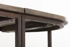 Tables D’Appoint & Consoles|Tables D’Appoint & Consoles<Flamant SAM, table console, bois et métal, 3 parties Brun