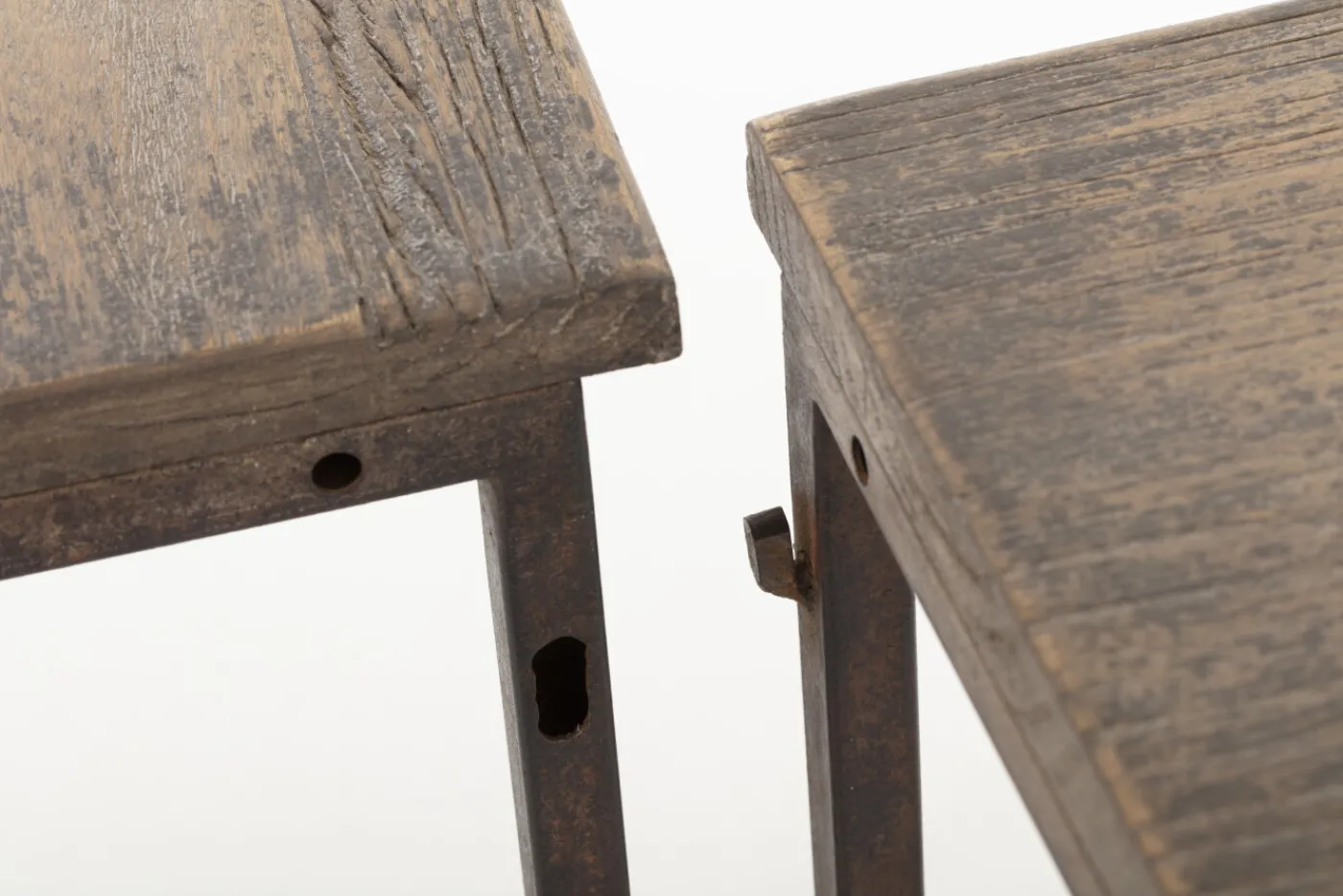 Tables D’Appoint & Consoles|Tables D’Appoint & Consoles<Flamant SAM, table console, bois et métal, 3 parties Brun