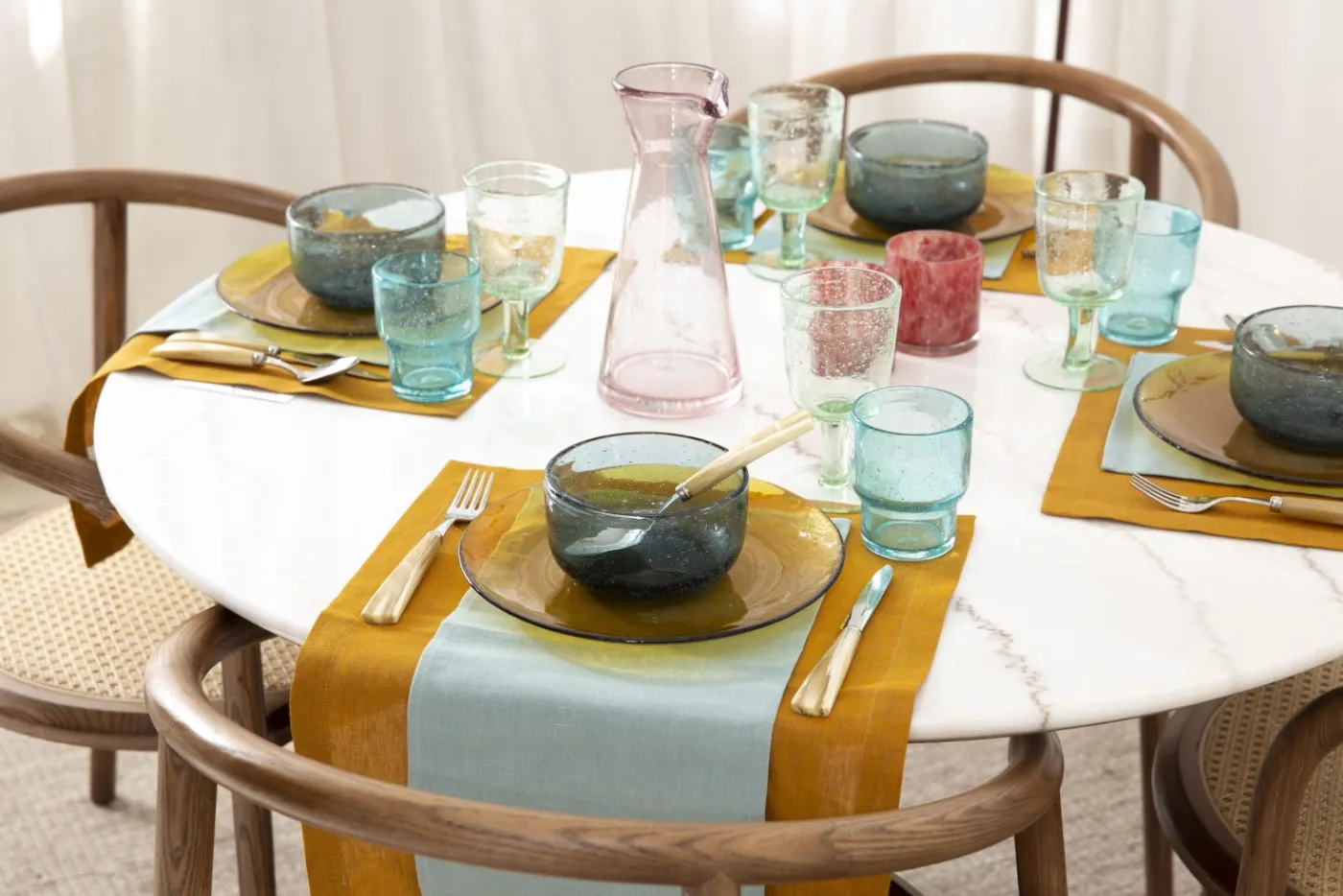 Carafes Et Bouteilles|Carafes Et Bouteilles<Flamant SAMANTHA, pichet, verre, violet, 800ml Pourpre