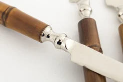 Couverts|Couverts<Flamant SAMOA, couteau à fromage, set de 4 Brun