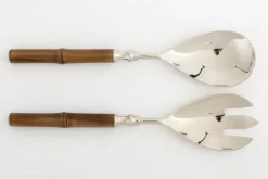 Couverts|Couverts<Flamant SAMOA, couverts à salade, set de 2 Brun