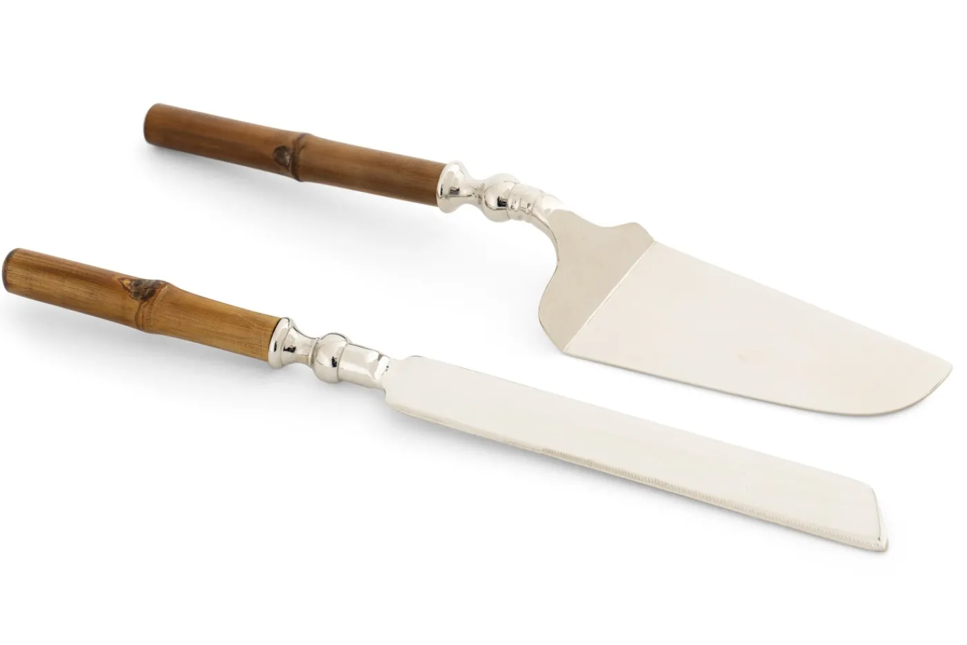 Couverts|Couverts<Flamant SAMOA, jeu de gâteau, set de 2 Brun