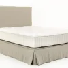 Lits|Lits<Flamant SANDRINE, lit double, avec tête de lit, couverture, 180cm