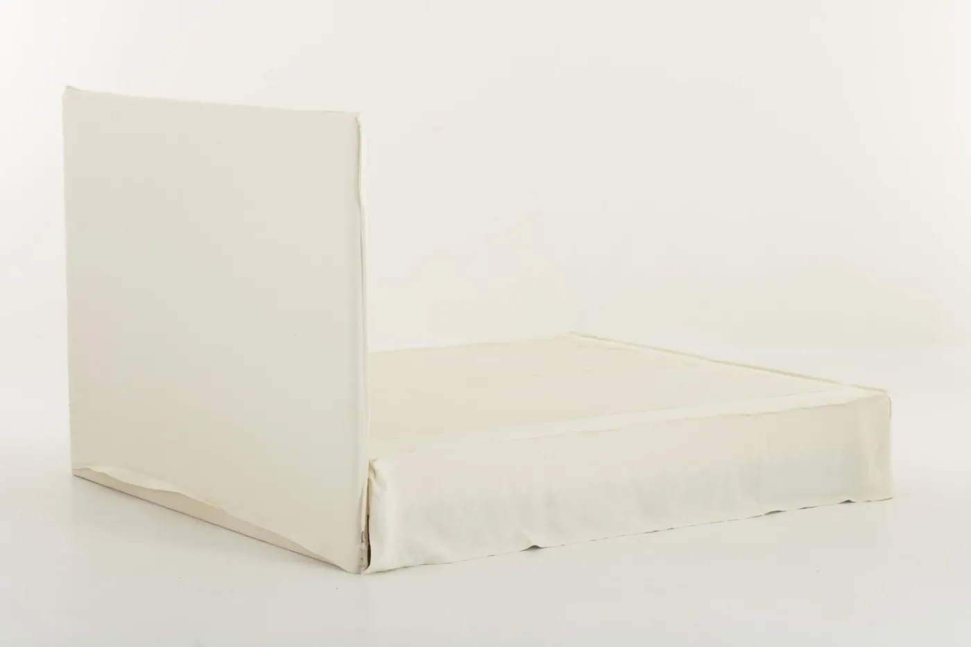 Lits|Lits<Flamant SANDRINE, lit double, avec tête de lit, couverture, 160cm