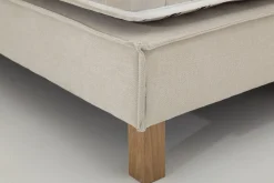 Lits|Lits<Flamant SANDRINE, lit double, avec tête de lit, fixe, 180cm