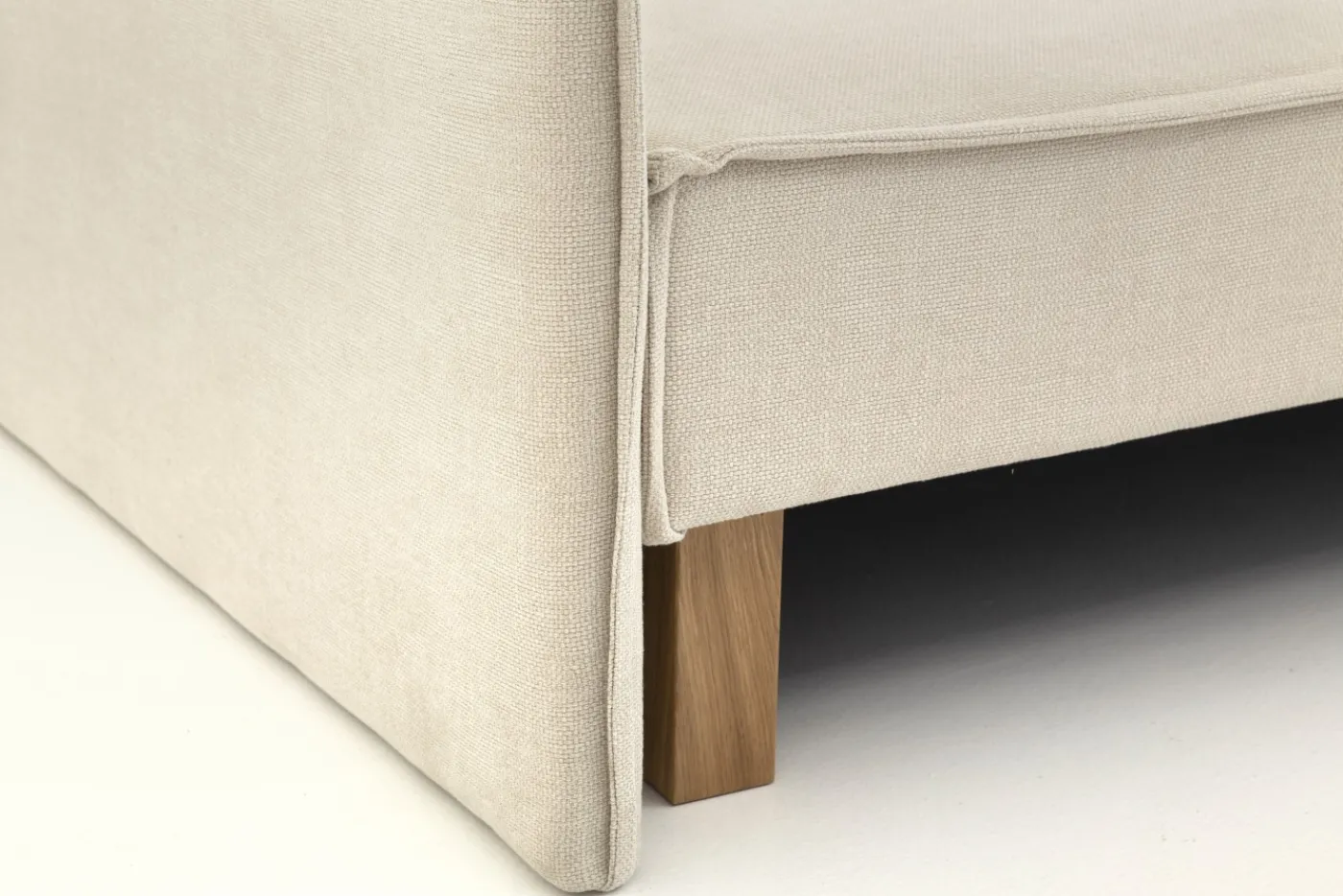 Lits|Lits<Flamant SANDRINE, lit double, avec tête de lit, fixe, 180cm