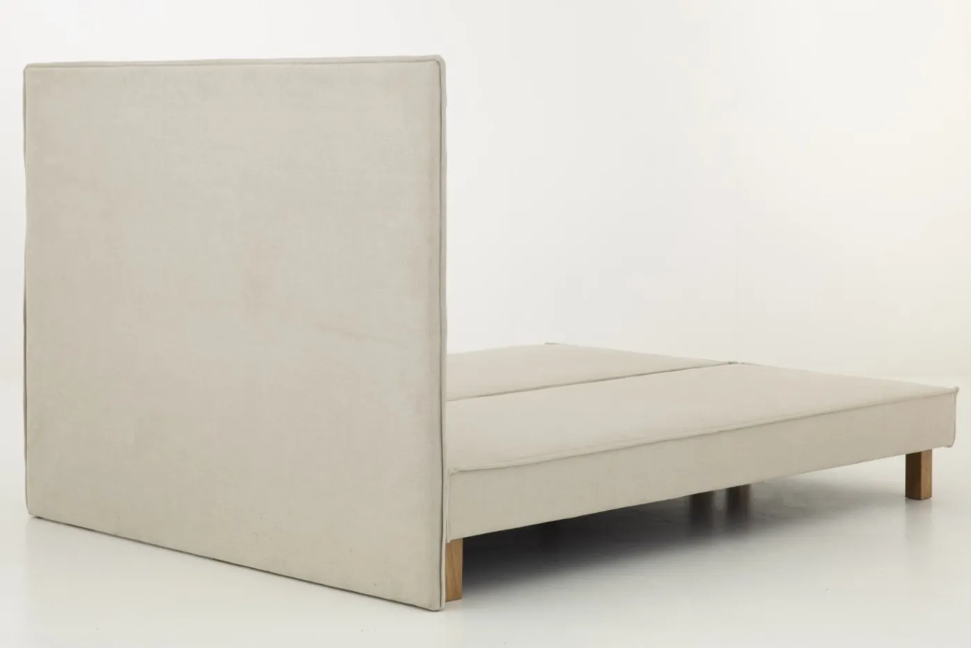 Lits|Lits<Flamant SANDRINE, lit double, avec tête de lit, fixe, 160cm