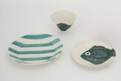 Assiettes, Plats Et Bols|Assiettes,Plats Et Bols<Flamant SANGHA, assiette, 23cm, poisson Mixte