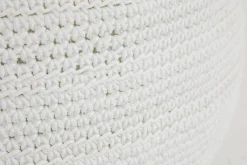 Banquettes|Fauteuils<Flamant SARINO, pouf de jardin, Ø84x48 Blanc