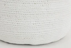 Banquettes|Fauteuils<Flamant SARINO, pouf de jardin, Ø84x48 Blanc