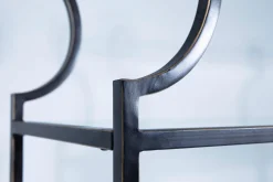 Placards|Armoires<Flamant SCALETTO, étagère, métal et verre Brun