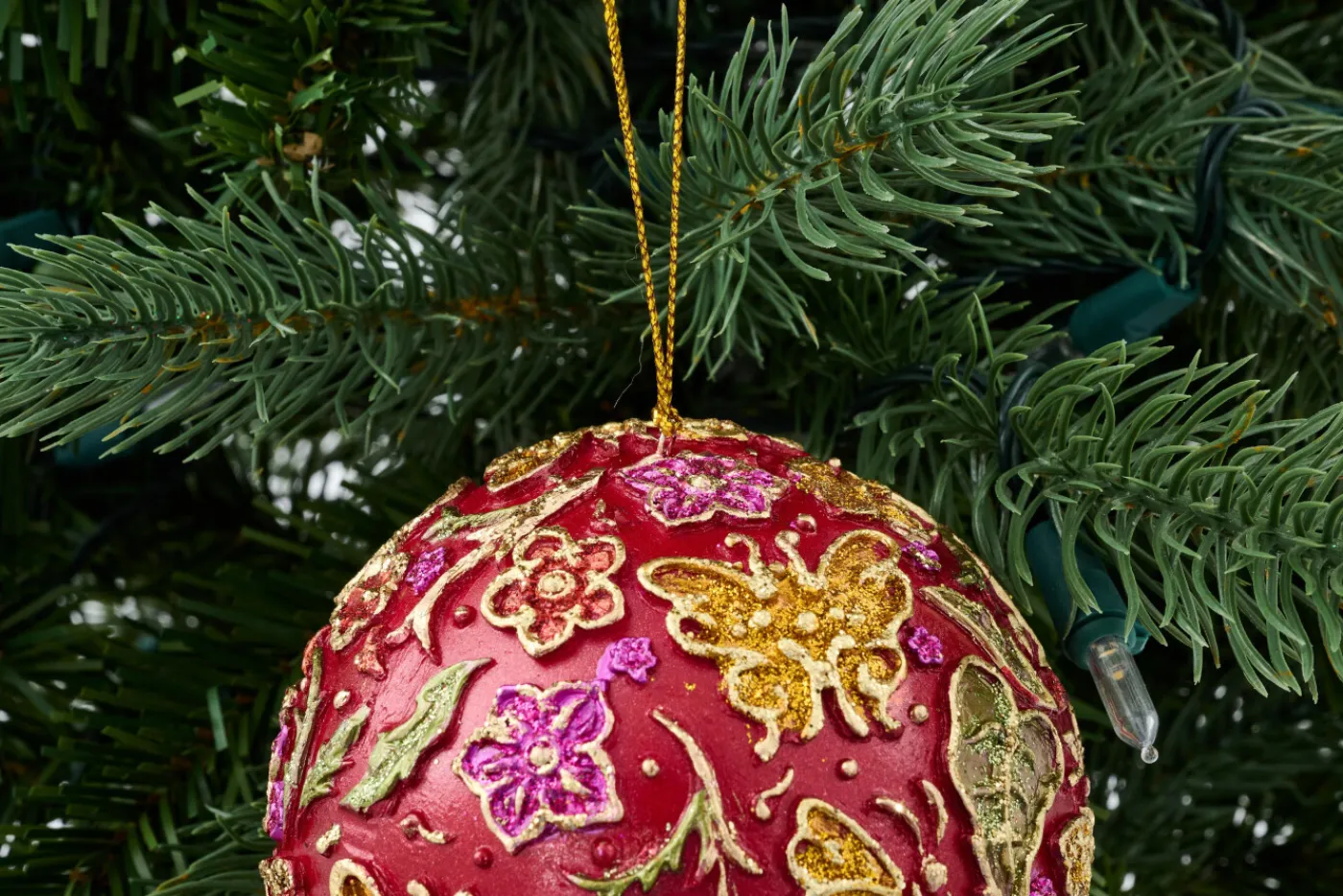 Boules De Noël|Boules De Noël<Flamant SERNI, boule de Noël Mixte