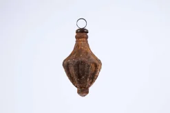 Boules De Noël|Boules De Noël<Flamant SHADAR, pendentif Noël, rouille Brun