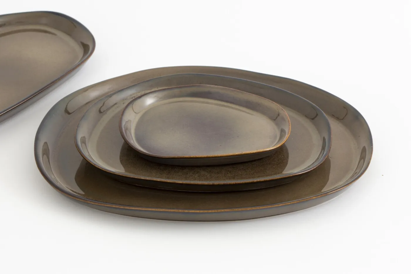 Assiettes, Plats Et Bols|Assiettes,Plats Et Bols<Flamant SHAPE, assiette, kaki, 21cm Vert