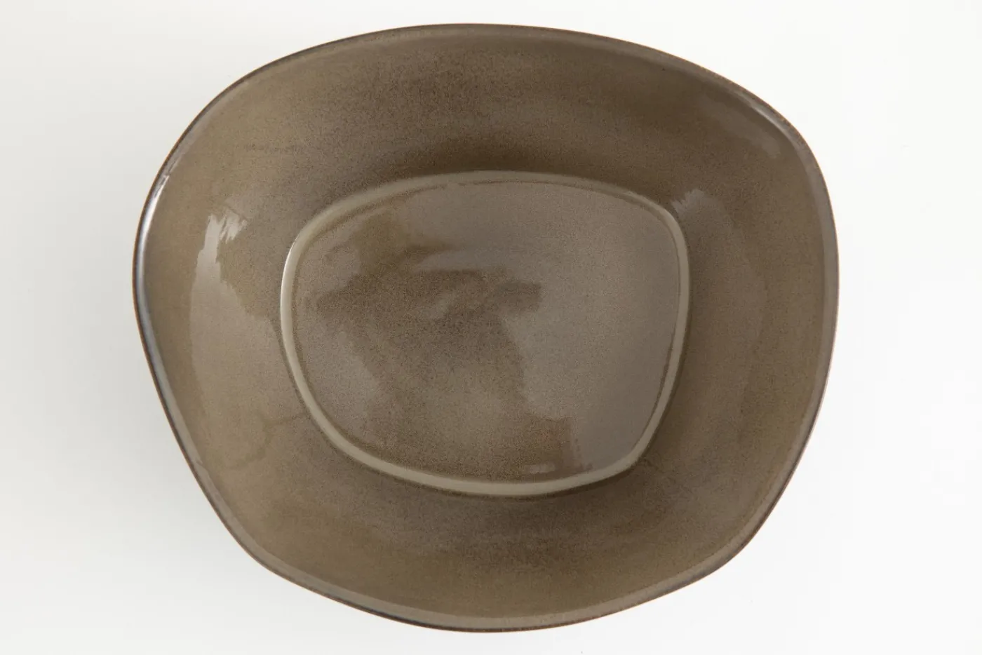 Assiettes, Plats Et Bols|Assiettes,Plats Et Bols<Flamant SHAPE, coupelle à salade, kaki, L Vert
