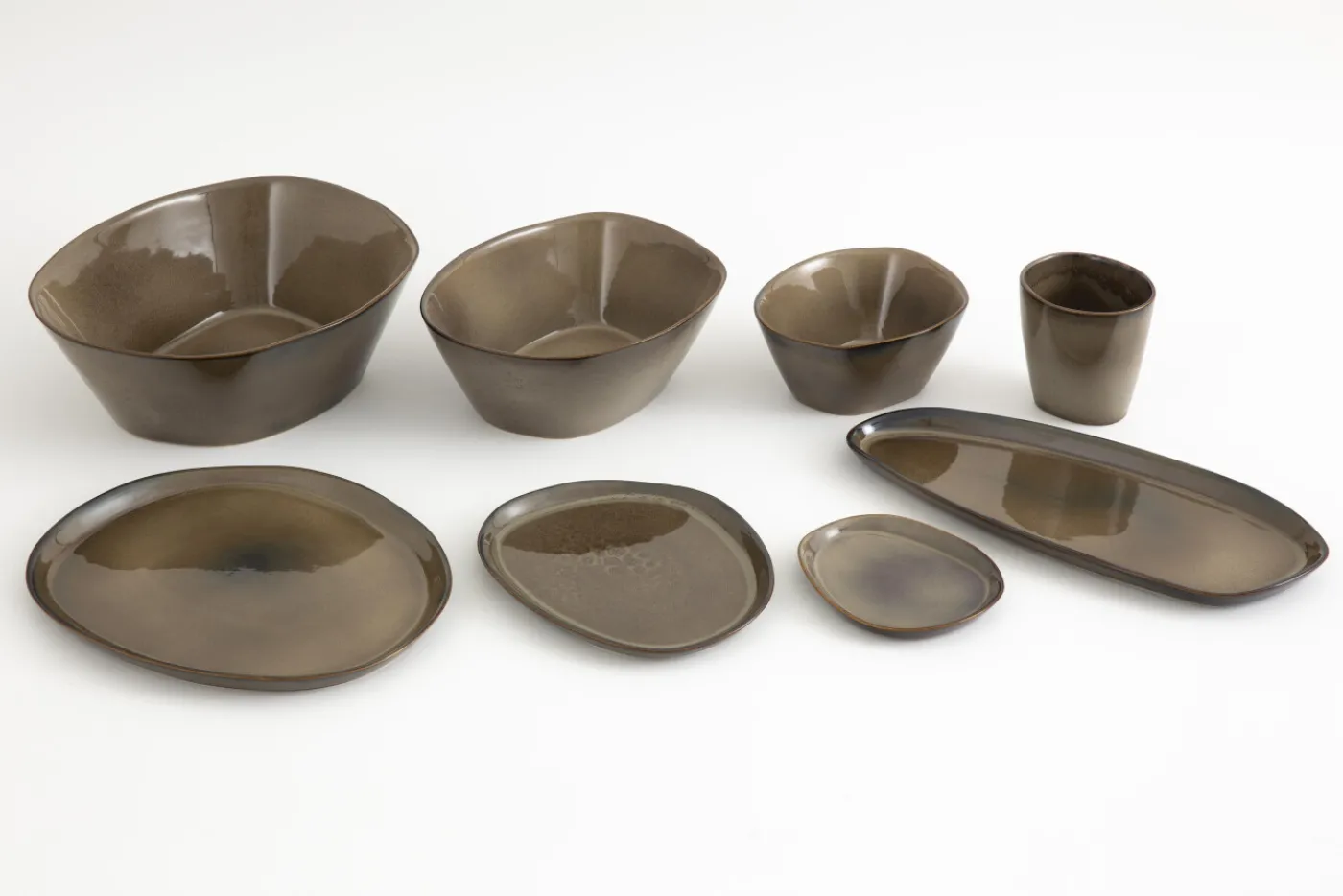 Assiettes, Plats Et Bols|Assiettes,Plats Et Bols<Flamant SHAPE, coupelle, kaki Vert