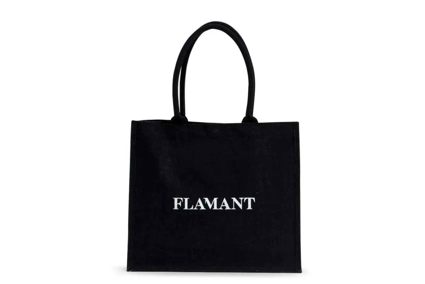 Jeux De Société Et Lifestyle|Décoration<Flamant SHOPPER , sac de courses, jute, Noir