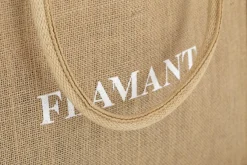 Jeux De Société Et Lifestyle|Décoration<Flamant SHOPPER , sac de courses, jute, natural Blanccassé