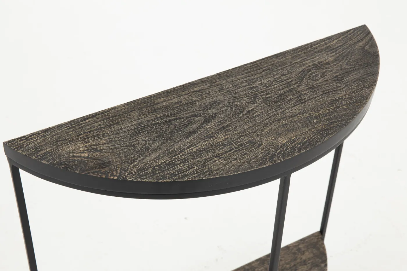Tables D’Appoint & Consoles|Tables D’Appoint & Consoles<Flamant SIBILLIA, table console, métal et bois Noir