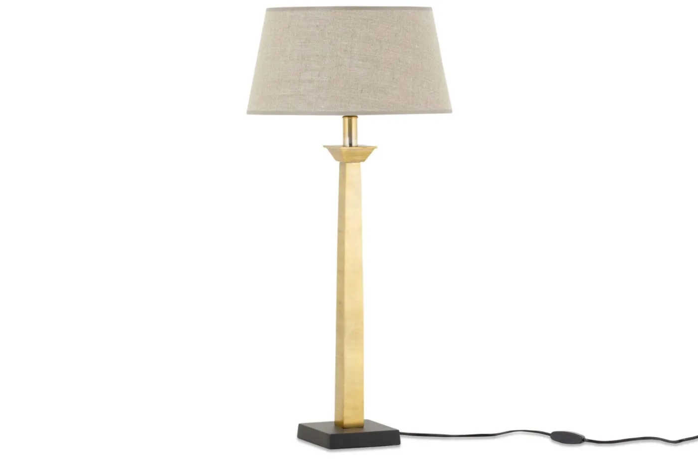 Lampes|Lampes De Table Et De Bureau<Flamant SINNE, lampe de table, finition laiton antique, noir mat Or
