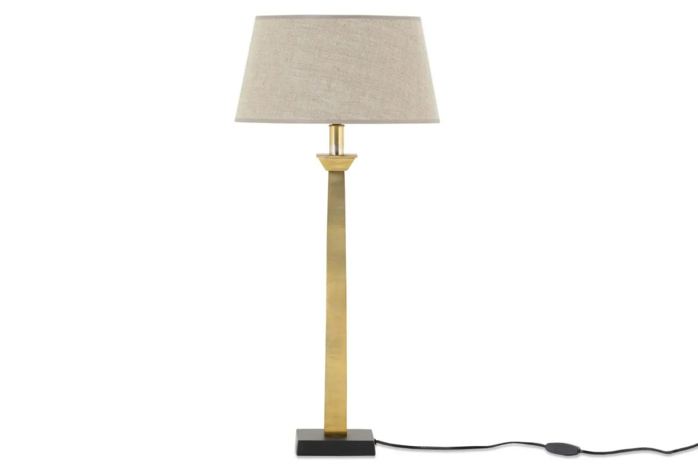 Lampes|Lampes De Table Et De Bureau<Flamant SINNE, lampe de table, finition laiton antique, noir mat Or