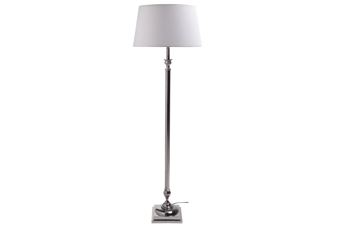 Lampadaires|Luminaire<Flamant SITA, lampadaire, laiton, nickel Argent