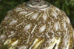 Boules De Noël|Boules De Noël<Flamant SOMEI, boule de Noël Or
