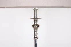 Lampadaires|Luminaire<Flamant SORAH, lampadaire, laiton, nickel Argent