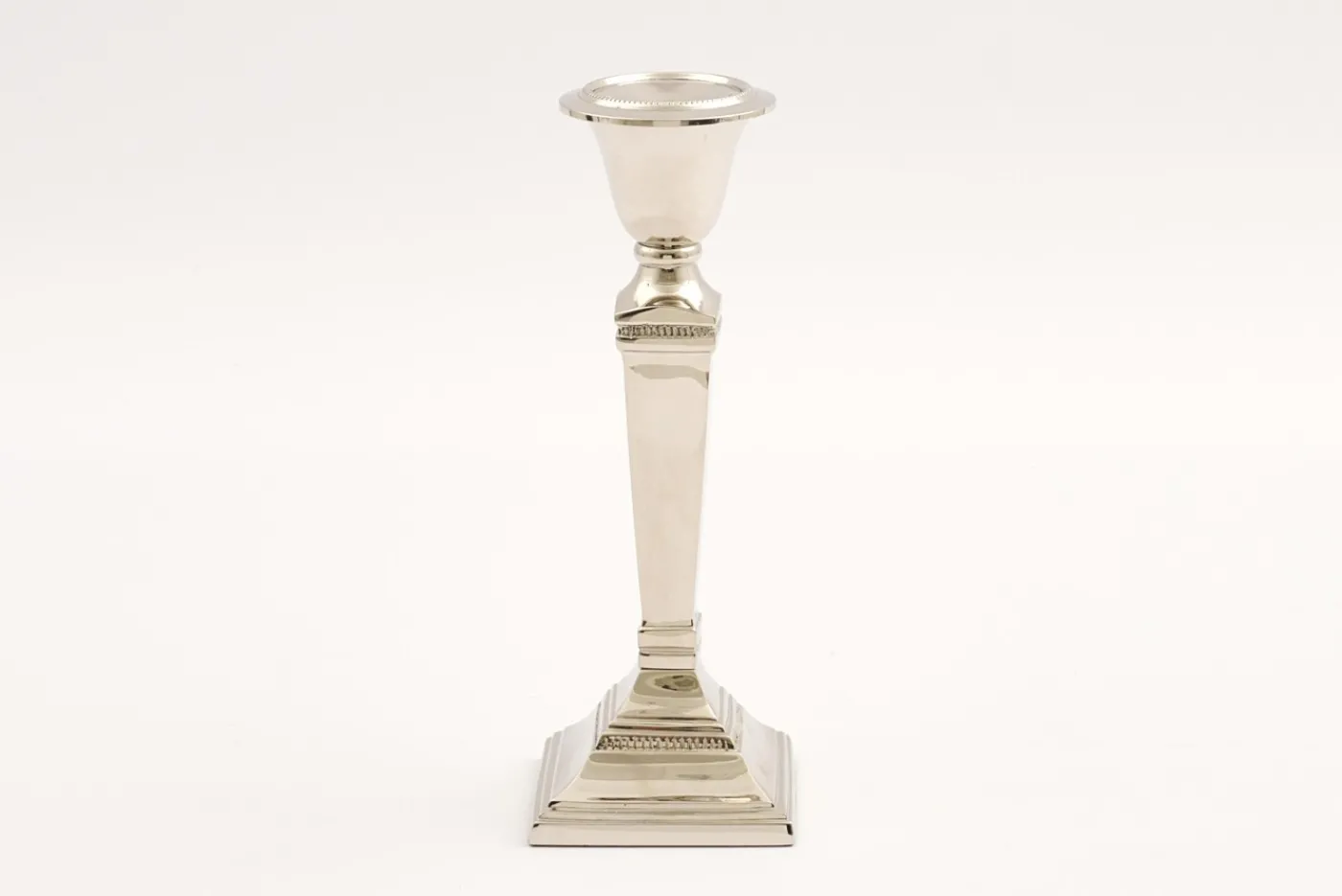 Chandeliers|Chandeliers<Flamant STRIPE, bougeoir, plaqué nickel, S Argent