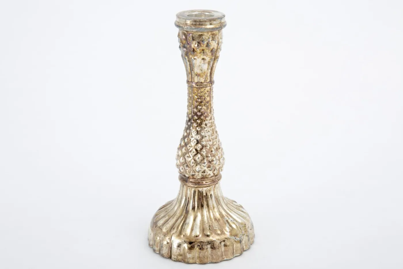 Chandeliers|Chandeliers<Flamant SULLIVAN, bougeoir, verre mercuré Or