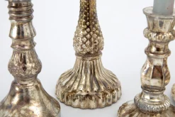 Chandeliers|Chandeliers<Flamant SULLIVAN, bougeoir, verre mercuré Or