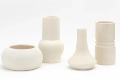 Pots Et Vases|Décoration<Flamant SUSAN, vase, agrile Blanccassé