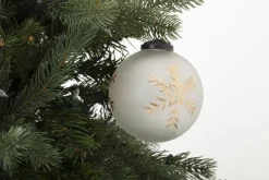 Boules De Noël|Boules De Noël<Flamant TANEL, boule de Noël, modèle 2 Blanc