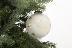 Boules De Noël|Boules De Noël<Flamant TANEL, boule de Noël, modèle 3 Blanc