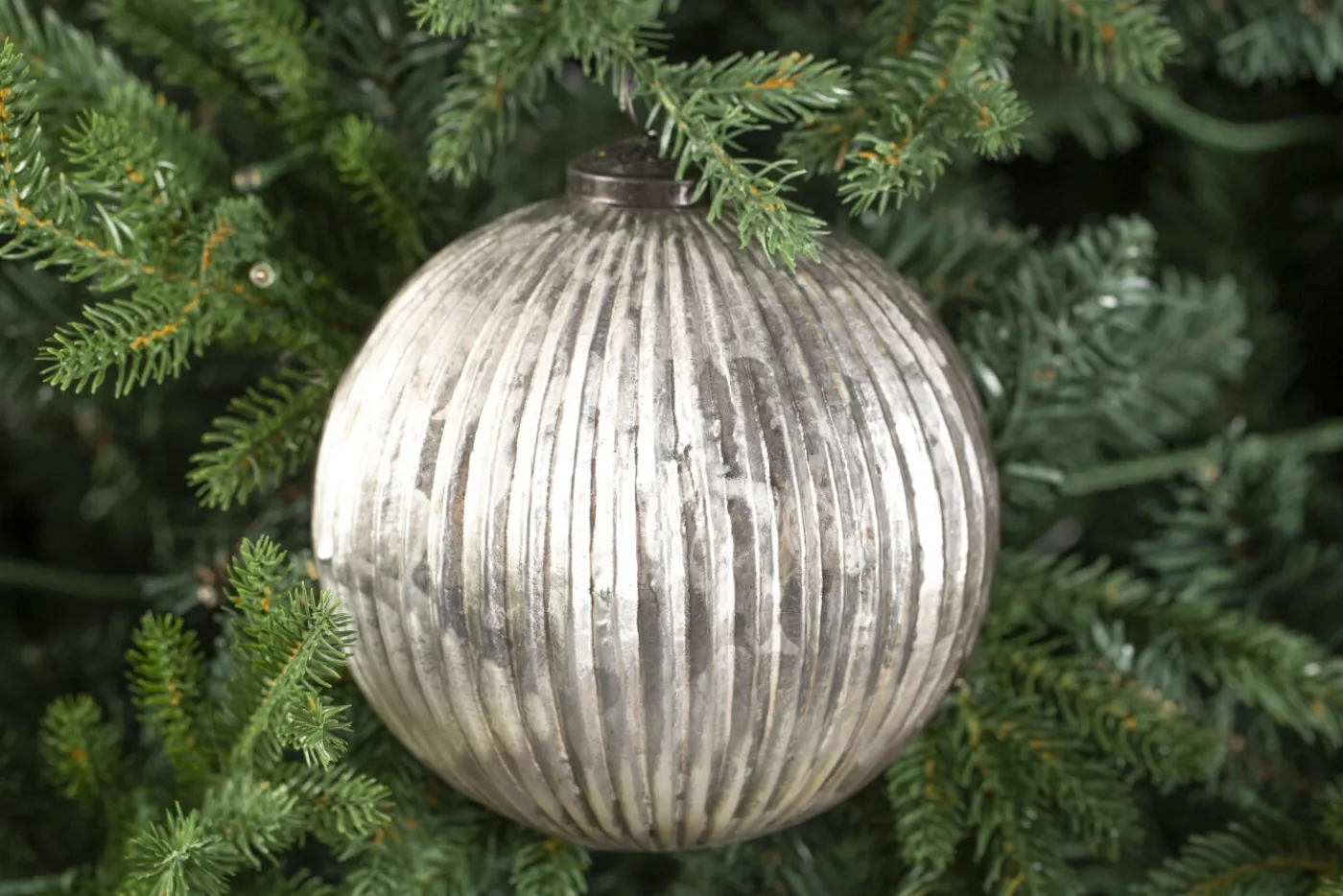 Boules De Noël|Boules De Noël<Flamant TANITH, boule de Noël, , L Argent