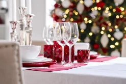 Porte Bougie, Chauffe-Plats Et Photophores|Porte Bougie, Chauffe-Plats Et Photophores<Flamant TEMPLES, photophore, verre, , M Rouge