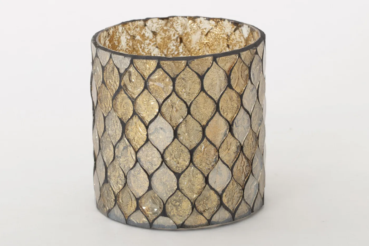 Porte Bougie, Chauffe-Plats Et Photophores|Porte Bougie, Chauffe-Plats Et Photophores<Flamant TEMPLES, photophe, verre, , L Or