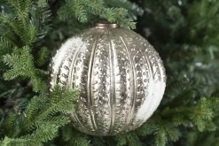 Boules De Noël|Boules De Noël<Flamant TERESE, boule de Noël, , L Argent