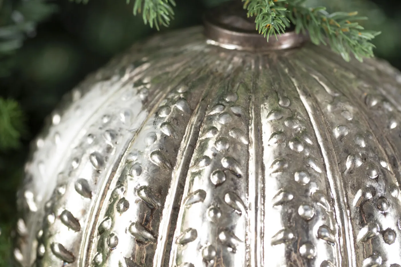 Boules De Noël|Boules De Noël<Flamant TERESE, boule de Noël, , L Argent
