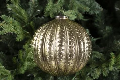 Boules De Noël|Boules De Noël<Flamant TERESE, boule de Noël, , L Or