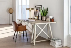 Chaises|Chaises<Flamant TERNI, chaise, vintage en cuir de buffle, pieds en bois massif Cognac