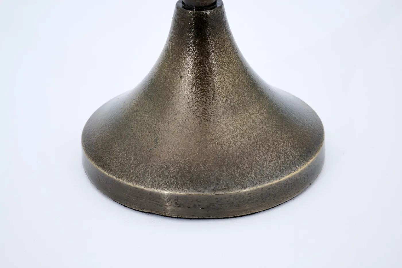 Chandeliers|Chandeliers<Flamant TERRI, bougeoir, métal, L Gris