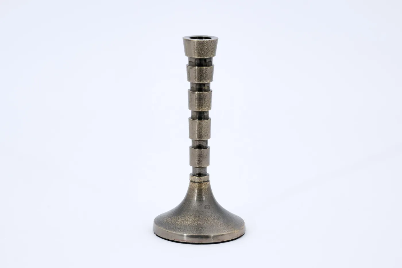 Chandeliers|Chandeliers<Flamant TERRI, bougeoir, métal, S Gris